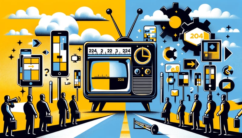 Image of how as audiences diversify their screen time, advertisers face the challenge of comprehending consumer behavior across various platforms. Traditional measurement methods fall short, prompting a demand for innovative cross-media solutions that offer precision and practical applicability.