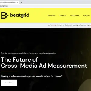 Image of Beatgrid Homepage